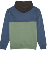 Billabong Mens Wave Washed Blocked Pullover Fleece Hoodie