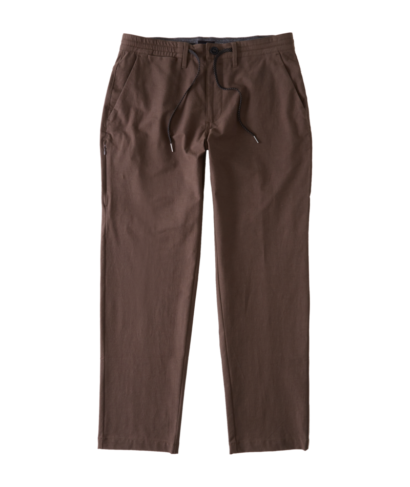 【BAON】[unisex] Boykin Banding String Curved Cotton Pants Arc Pants - Naturel – ban.do