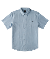 Billabong Mens All Day Button Down Short Sleeve Shirt