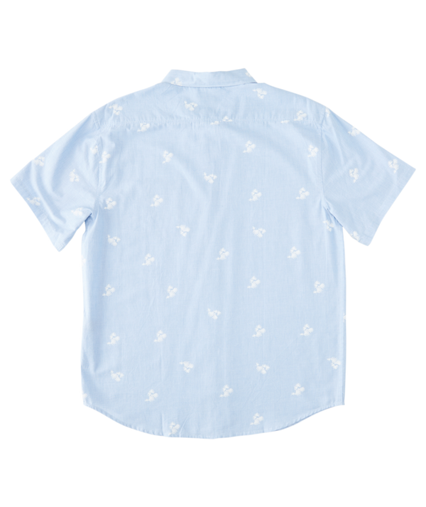 Billabong Mens Sundays Mini Short Sleeve Button Down Shirt