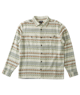 Billabong Mens Offshore Jacquard Long Sleeve Button Down Flannel Shirt