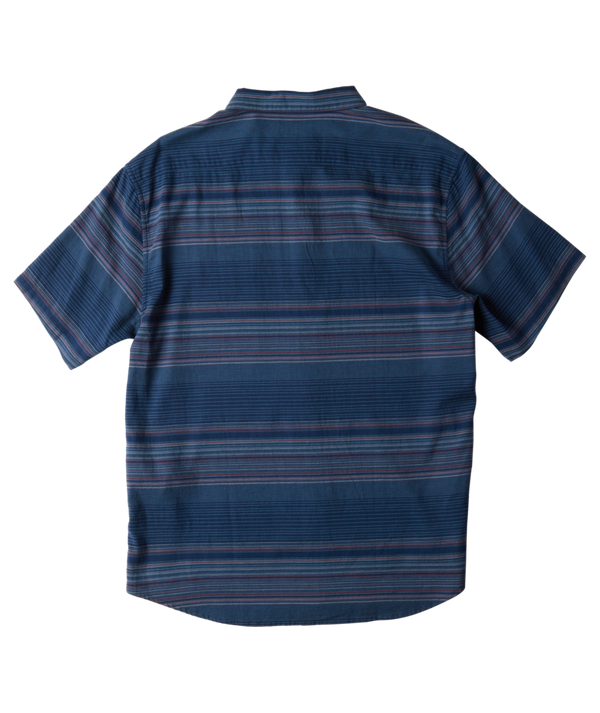 Billabong Mens All Day Stripe Short Sleeve Shirt