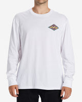Billabong Mens Crayon Wave Long Sleeve T-Shirt