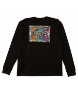 Billabong Mens Crayon Wave Long Sleeve T-Shirt