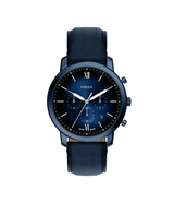 Fossil Neutra Chronograph Navy Leather Watch