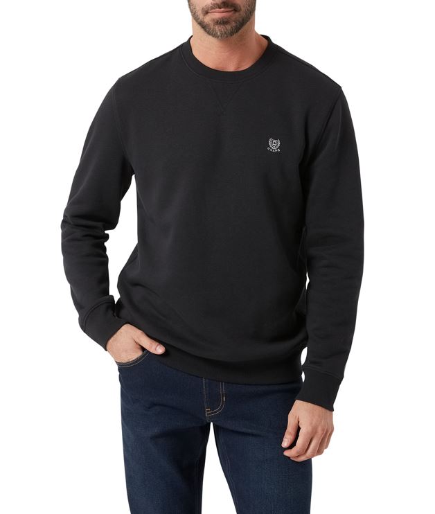 Chaps Mens Everyday Fleece Crewneck Sweatshirt