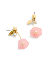 COACH Resin Floral Chandelier Drop Earrings