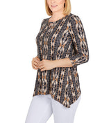 Ruby Rd. Womens Scoop Neck Top