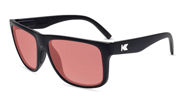 Knockaround Fairway Torrey Pines SportBlack Frame - Pink Lens - Non-Polarized Sunglasses