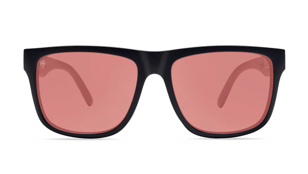 Knockaround Fairway Torrey Pines SportBlack Frame - Pink Lens - Non-Polarized Sunglasses