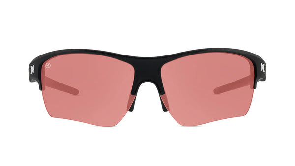 Knockaround Fairway Flight Paths Black Frame - Red Lens - Non-Polarized Sunglasses
