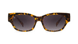 Knockaround Le Grand Amour Junipers Amber Tortoise Frame - Smoke Gradient Lens - Polarized Sunglasses