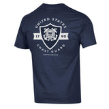 Coast Guard Champion Mens Full Back Jersey Short Sleeve T-Shirt