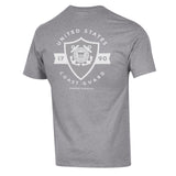 Coast Guard Champion Mens Full Back Jersey Short Sleeve T-Shirt