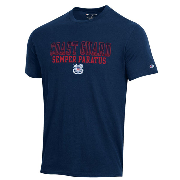 Coast Guard Champion Mens SP23 Stadium Collection Short Sleeve T-Shirt