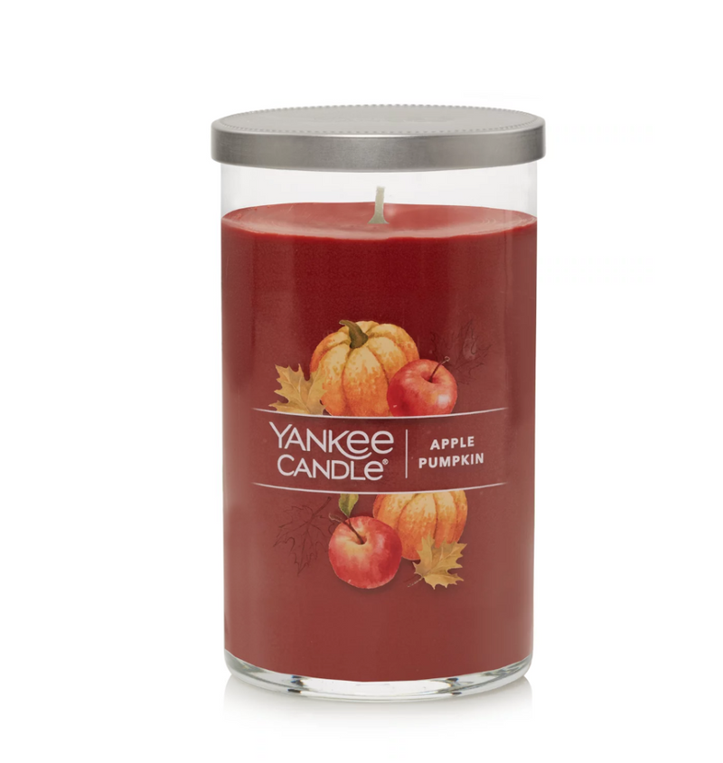 Yankee Candle Signature Medium Pillar Candle - Apple Pumpkin