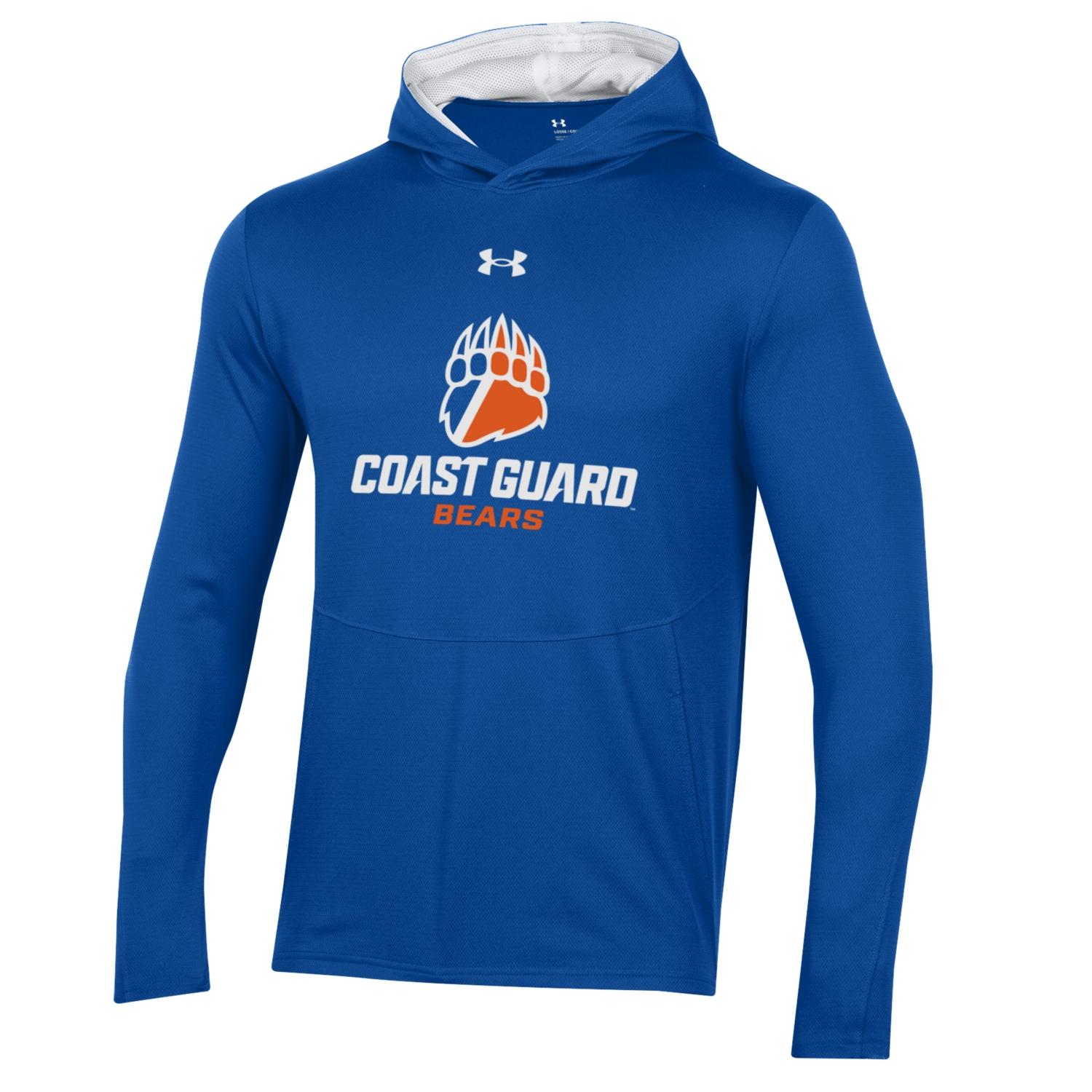 Coast Guard Academy Under Armour Mens Gameday Lightweight Hoodie Sweatshirt