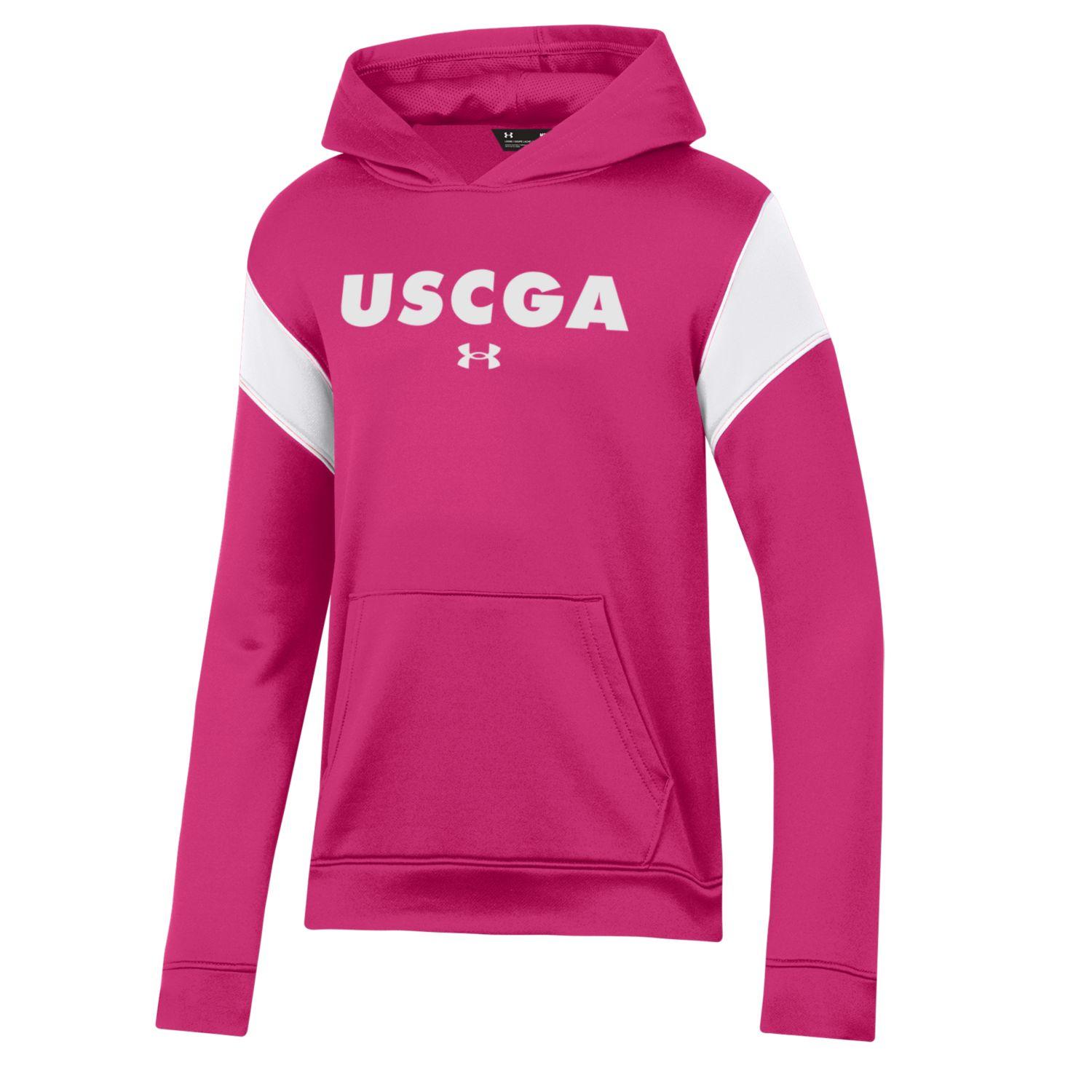 Coast Guard Academy Under Armour Womens Gameday Tech Terry Hoodie Sweatshirt