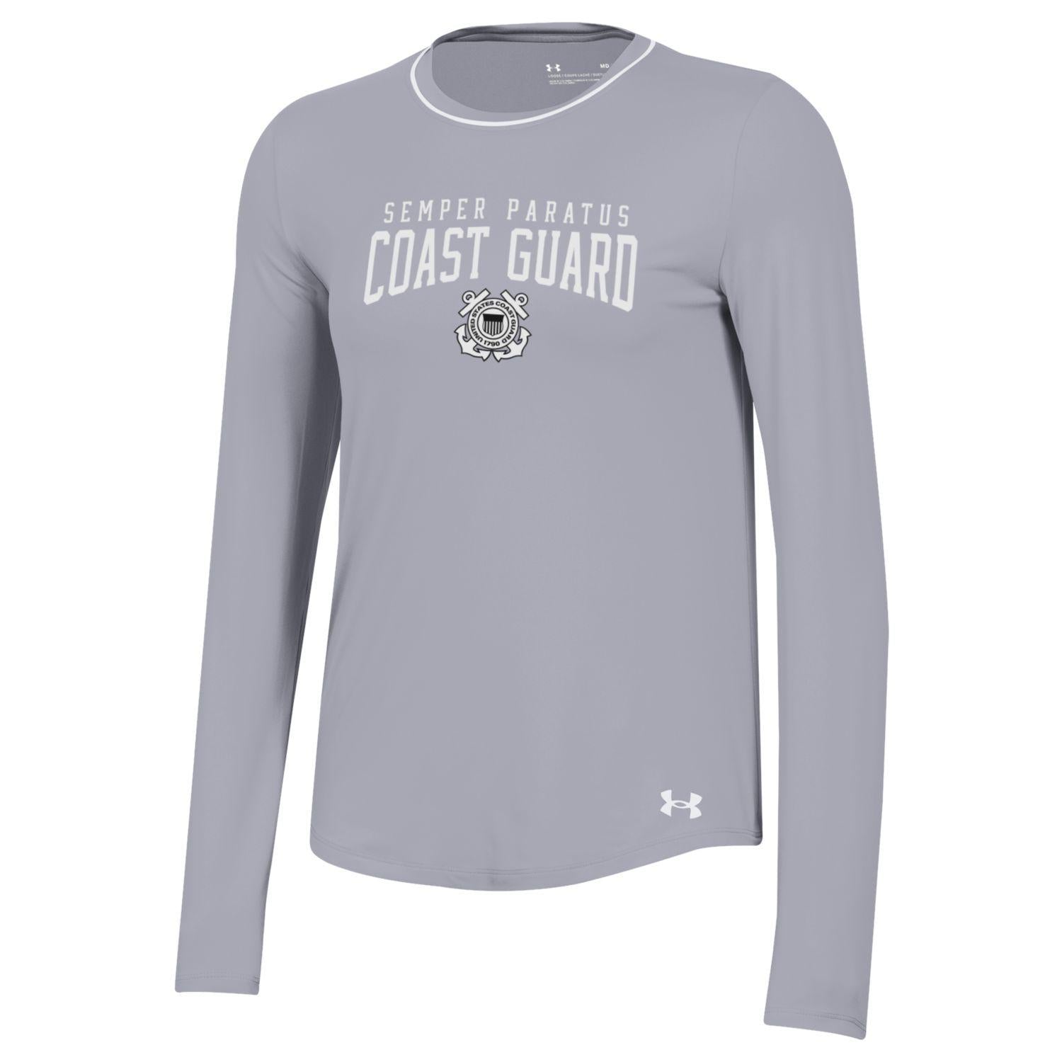 Coast Guard Under Armour Womens Gameday Knockout Long Sleeve T-Shirt