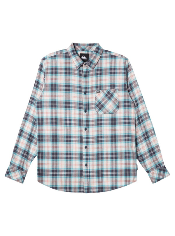 Quiksilver Mens Ensign Classic Flannel Long Sleeve Shirt