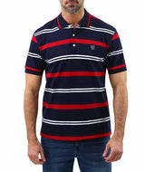 Chaps Mens Interlock Jersey Short Sleeve Polo