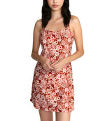 RVCA Womens Macarthur Midi Dress - Cinnamon