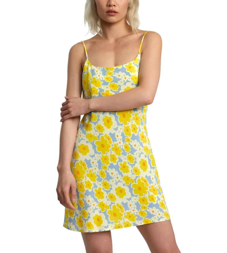 RVCA Womens Macarthur Midi Dress - Dusty Blue
