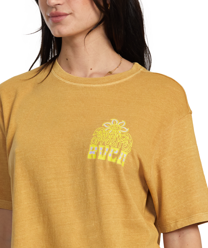 RVCA Womens Positive Growth Oversized Short Sleeve T-Shirt