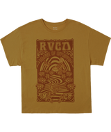 RVCA Womens Swirl Short Sleeve T-Shirt