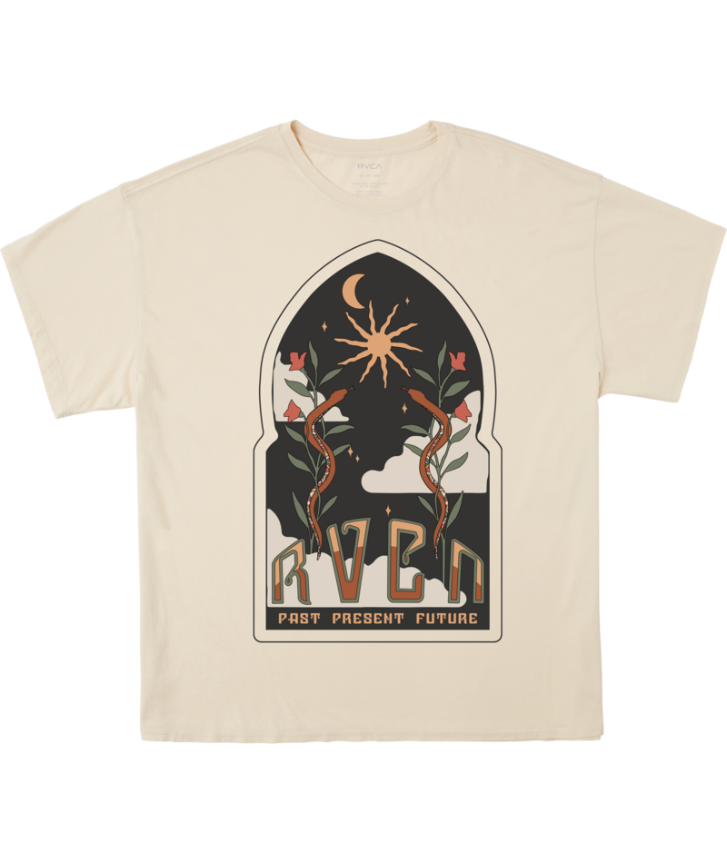 RVCA Womens Expand Oversized Short Sleeve T-Shirt
