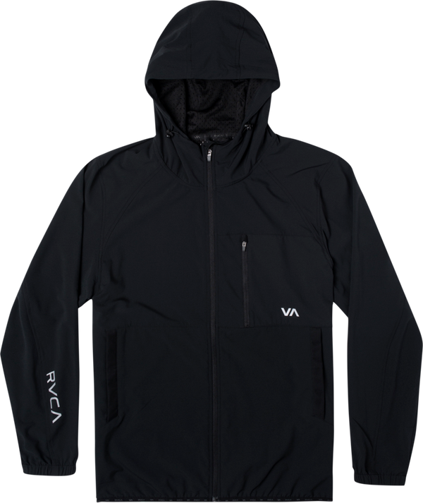 RVCA Mens Yogger Zip-Up Hooded Jacket II