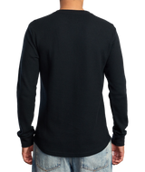 RVCA Mens Day Shift Long Sleeve Thermal Shirt