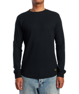 RVCA Mens Day Shift Long Sleeve Thermal Shirt