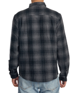 RVCA Mens Dayshift Flannel Long Sleeve Shirt