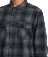 RVCA Mens Dayshift Flannel Long Sleeve Shirt