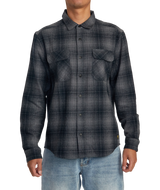 RVCA Mens Dayshift Flannel Long Sleeve Shirt