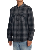 RVCA Mens Dayshift Flannel Long Sleeve Shirt