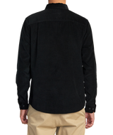RVCA Mens Freeman Cord Long Sleeve Shirt