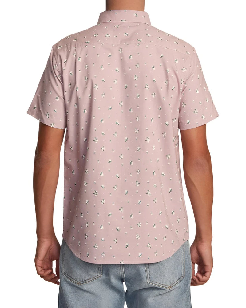 RVCA Mens That'll Do Print Short Sleeve Shirt