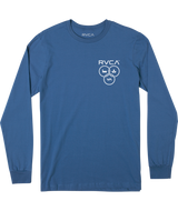 RVCA Mens Trifecta Long Sleeve T-Shirt