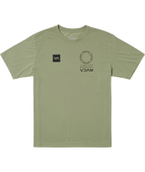 RVCA Mens VA Mark Performance Short Sleeve T-Shirt
