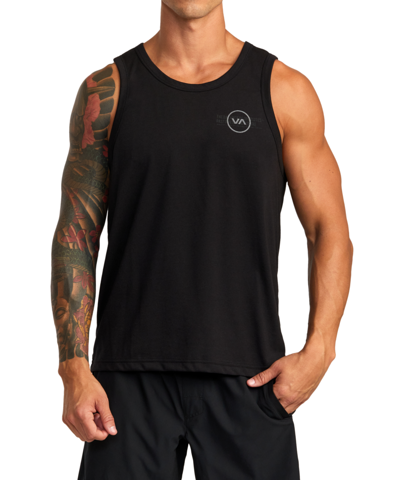RVCA Mens VA Levels Tank Top