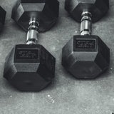 TRU GRIT 95 lbs. Single Hex Elite Dumbbell