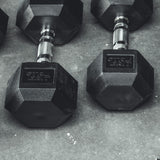 TRU GRIT 75 lbs. Single Hex Elite Dumbbell