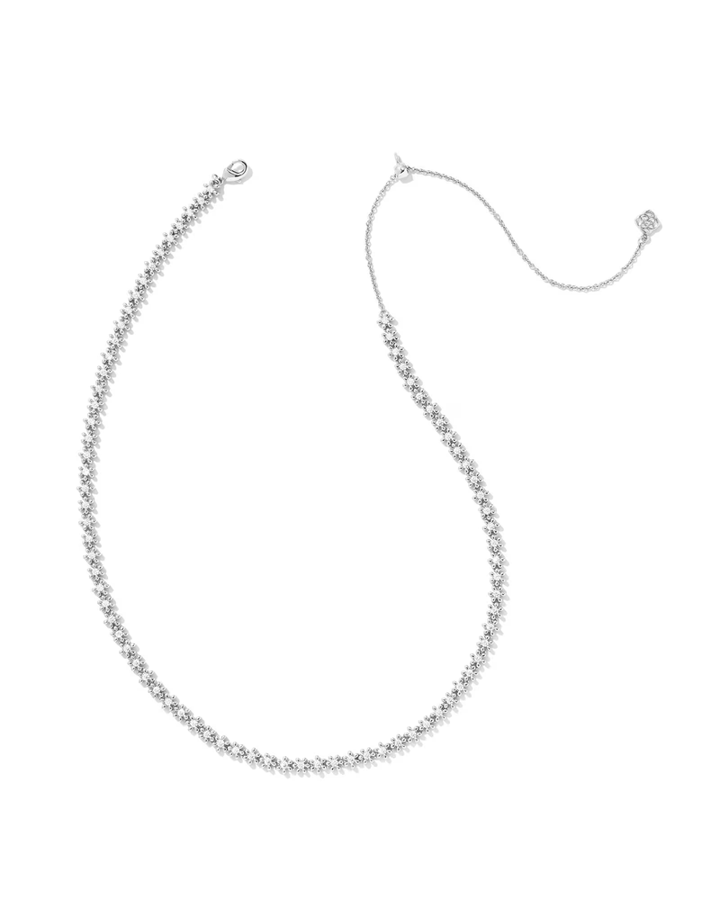 Kendra Scott Nydia Silver Strand Necklace