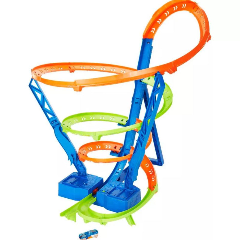 Mattel Hot Wheels Action Spiral Speed Crash