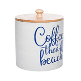 Beachcombers Beach Coffee Decorative Container