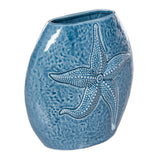 Beachcombers Blue Sea Star Vase