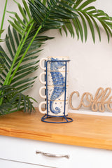 Beachcombers Beach Seahorse Coffee Mugs - Set of 4