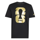 adidas Mens FIFA World Cup 26 Official Emblem Short Sleeve T-Shirt